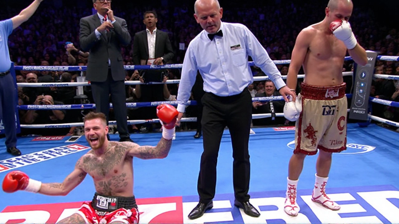IBF welterweight title shock: Lewis Crocker drops Paddy Donovan twice, wins Belfast split decision