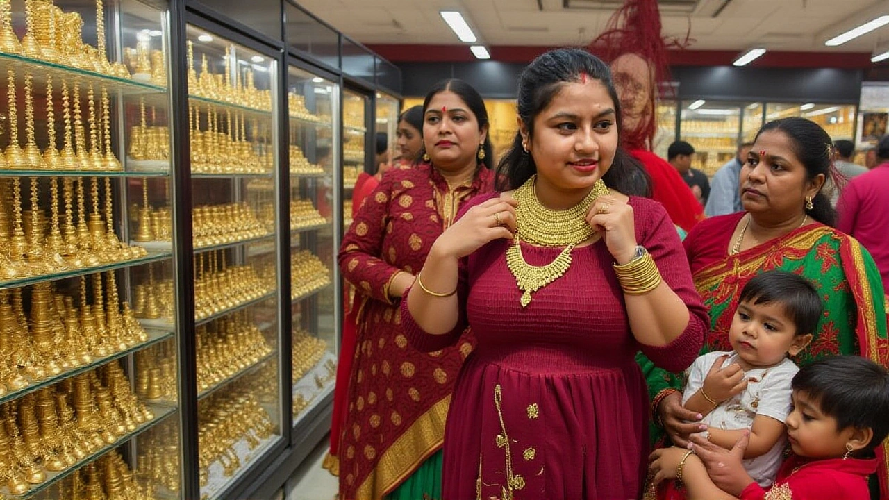 Dhanteras 2025 Gold Prices Slip as Shoppers Flock to Silver Amid Record Highs