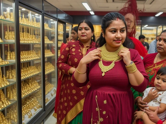 Dhanteras 2025 Gold Prices Slip as Shoppers Flock to Silver Amid Record Highs
